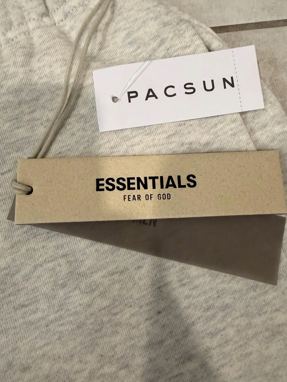 Fear of God Essentials Heather Light Oatmeal